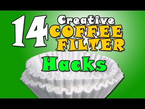 14 Useful Coffee Filter Hacks