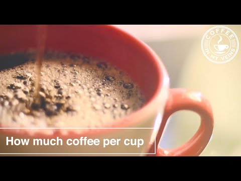 How Much Coffee Per Cup: Measuring the Coffee To Water Ratio
