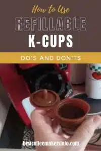 how to fill your reusable kcups