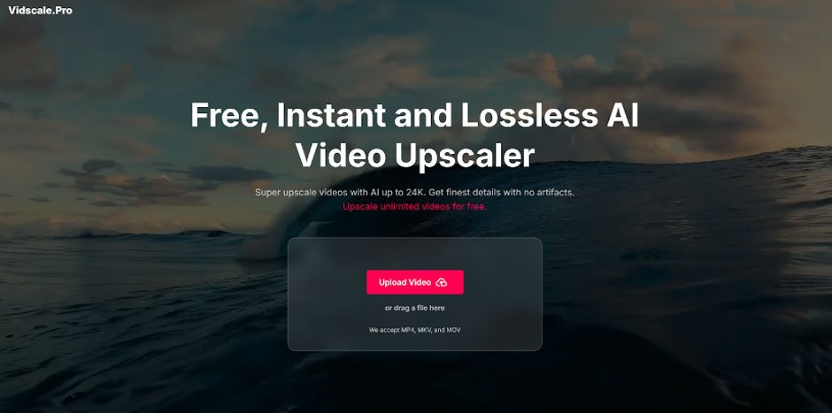 How to Use Vidscale.pro to Upscale Videos
