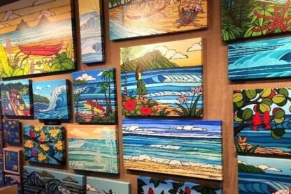 Haleiwa's Vibrant Art Scene Through Galleries and Local Artisan Shops