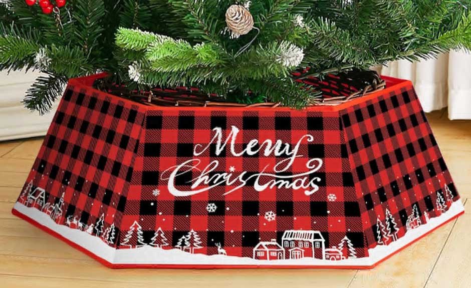 Christmas Tree Skirts vs. Tree Collars: What's the Difference?